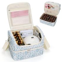 Estojo organizador de esmaltes CUBETASTIC contém 45 garrafas