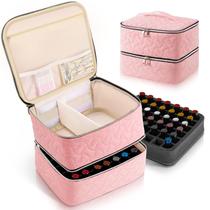 Estojo organizador de esmaltes DreamGenius contém 42 garrafas Estojo organizador de esmaltes DreamGenius contém 42 garrafas