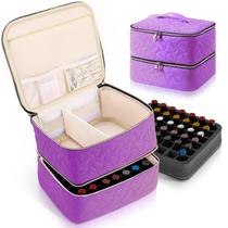 Estojo organizador de esmaltes DreamGenius contém 42 garrafas Estojo organizador de esmaltes DreamGenius contém 42 garrafas