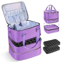 Estojo Organizador de Esmaltes YUYAFN para 84 Garrafas - Roxo