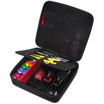 Estojo organizador de ferramentas de barbeiro ProCase Large para cortadores de cabelo preto