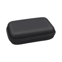 Estojo Organizador De Viagem Multifuncional Preto Para Cabos, Carregadores E Fones De Ouvido Estojo Organizador De Viagem Multifuncional Preto Para Cabos, Carregadores E Fones De Ouvido