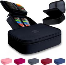 Estojo Organizador Escola Grande Masculino Feminino Box Escritório Espaçoso Moderno Resistente Reforçada Estojo Organizador Escola Grande Masculino Feminino Box Escritório Espaçoso Moderno Resistente Reforçada