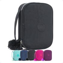 Estojo Organizador Grande Simples Liso Feminino Masculino