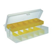 Estojo organizador ipanema com bandeja e 8 divisórias removíveis