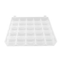 Estojo Organizador Porta Bobinas Transparente 25 Unidades - Premier
