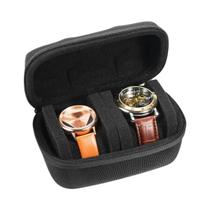 Estojo Organizador Portátil Unissex Para Relógios De Pulso E Smartwatches Ideal Para Viagem