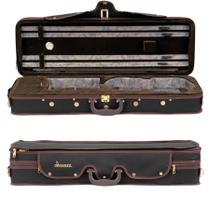 Estojo Orquezz Retangular para Violino 4/4 Hiper Luxo Preto