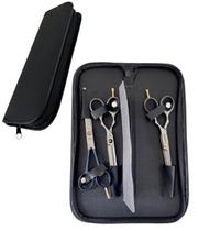 Estojo P/3 Tesouras Cabeleireiro - Porta Tesouras E Navalhas Estojo P/3 Tesouras Cabeleireiro - Porta Tesouras E Navalhas