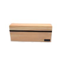 Estojo p/ Baralho em Madeira Natural Recouro Goods Br Estojo p/ Baralho em Madeira Natural Recouro Goods Br