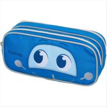 Estojo Pacific 2 divisórias packme little blue