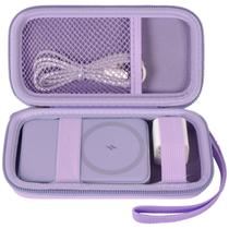 Estojo para bateria magnética Anker, carregador portátil sem fio dobrável de 10.000 mAh, banco de energia de 5.000 mAh (MagGo) - roxo Estojo para bateria magnética Anker, carregador portátil sem fio dobrável de 10.000 mAh, banco de energia de 5.000 mAh (MagGo) - roxo