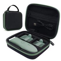 Estojo para bolsas rígidas Meridian Shaver Yewltvep com inserção de espuma Estojo para bolsas rígidas Meridian Shaver Yewltvep com inserção de espuma