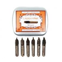 Estojo Para Caligrafia J. Herbin 6 Penas Calligraphie