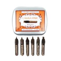 Estojo Para Caligrafia J. Herbin 6 Penas Calligraphie