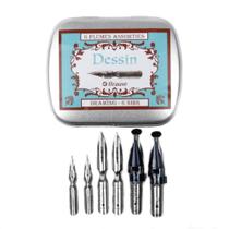 Estojo Para Caligrafia J. Herbin 6 Penas Dessin