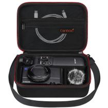 Estojo para Câmera Canboc para Sony ZV-1/ZV-1 II/ZV-1F Preto Estojo para Câmera Canboc para Sony ZV-1/ZV-1 II/ZV-1F Preto