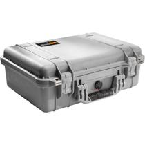 Estojo para câmera Pelican 1600 Silver com espuma impermeável