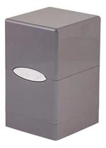 Estojo Para Cartas Prata Satin Tower 100+ Standard Estojo Para Cartas Prata Satin Tower 100+ Standard
