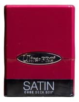 Estojo Para Cartas Vermelho Satin Cube 100+