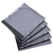 Estojo para CD Progo 10,4mm Transparente com Bandeja Preta Pacote com 25 Estojo para CD Progo 10,4mm Transparente com Bandeja Preta Pacote com 25