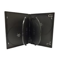 Estojo para DVD Progo Premium 14mm para 6 Discos com Capa Transparente