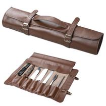 Estojo para Facas de Churrasco em Couroi