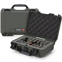 Estojo para facas NANUK 909 impermeável com 8 ranhuras de 32 cm verde-oliva