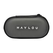 Estojo para Fone de Ouvido Haylou Preto O estojo para fones da Haylou