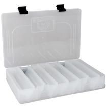 Estojo para Iscas EP Fishing Duplo Transparente (16 divisórias)