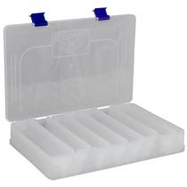 Estojo para Iscas EP Fishing Duplo Transparente (16 divisórias)