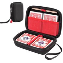 Estojo para jogos de cartas ProCase contém mais de 300 cartas - preta