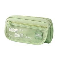 Estojo para lápis Moon Light Hope Green Canvas de grande capacidade Estojo para lápis Moon Light Hope Green Canvas de grande capacidade
