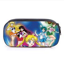 Estojo para lápis Sailors Moons Cartoon Anime de grande capacidade Estojo para lápis Sailors Moons Cartoon Anime de grande capacidade