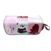 Estojo para lápis Wes Bares Bears Cartoon Anime Saco de lápis grande