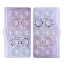 Estojo para lentes de contato APZDFGIFCD Organizer, pacote com 10