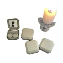 Estojo Para Lentes De Contato Coloridas Com Pinça E Bastão De Sucção, Kit De Viagem Portátil Em