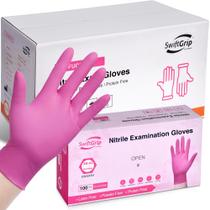 Estojo para luvas de nitrilo SwiftGrip EN35F Fuchsia Medium 1000
