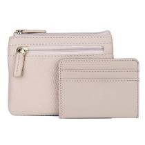 Estojo para moedas/cartões Julia Buxton Pebble RFID Pik-Me-Up Branco