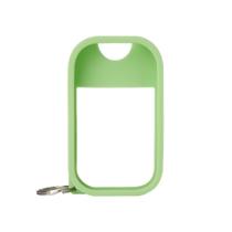 Estojo para Névoa de Mãos Touchland Matcha Green em Silicone com Chaveiro