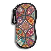 Estojo para Óculos Hion - Soft Pouch de Neoprene com Clipe de Cinto Mandala