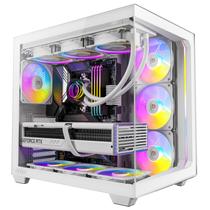Estojo para PC Antec C5 ARGB Branco - 7 Ventoinhas de 120mm - USB Tipo C 3.2 Gen 2