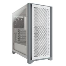 Estojo para PC Corsair 4000D Airflow em vidro temperado Mid-Tower ATX