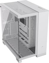 Estojo para PC Corsair 6500X Mid-Tower ATX de câmara dupla branca