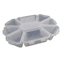 Estojo Para Pesca Hi Oitavado 10x13cm 8 Divisorias - Natural Estojo Para Pesca Hi Oitavado 10x13cm 8 Divisorias - Natural