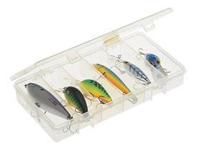 Estojo para pesca plano plastic worm stowaway 3400 c/ 6 compartimentos