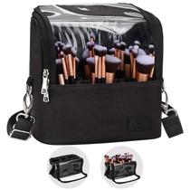 Estojo para pincéis de maquiagem TANTO Stand-up Cup Travel Bag Black Estojo para pincéis de maquiagem TANTO Stand-up Cup Travel Bag Black