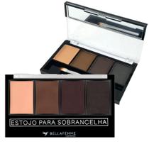 Estojo Para Sobrancelha BF10122A - Bella Femme Estojo Para Sobrancelha BF10122A - Bella Femme