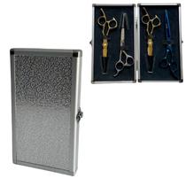Estojo para tesouras porta tesouras e navalha 4 unidades