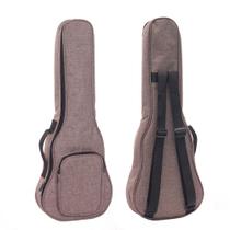 Estojo para ukulele HOT SEAL Simple Linen 10 mm, clássico, grosso, 21 cm